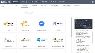Data Connectors Tutorial | datapine