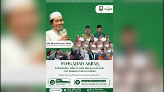 🔴 LIVE PENGAJIAN AKBAR MAULID NABI MUHAMMAD S.A.W DAN SEDEKAH DESA SENDANG TAHUN 2025