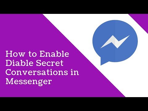 How to Enable and Disable Secret Conversations in Messenger