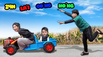 Thắng Tê Tê Hằng Nga 1 Ngày Làm Tài Xế lái Công Nông Trở Bạn Voi Kiếm Được Bao Nhiêu Tiền