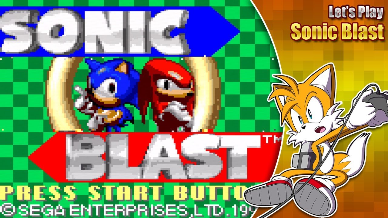 Let's Play Sonic Blast - LIVE - 17th Jan 9pm GMT