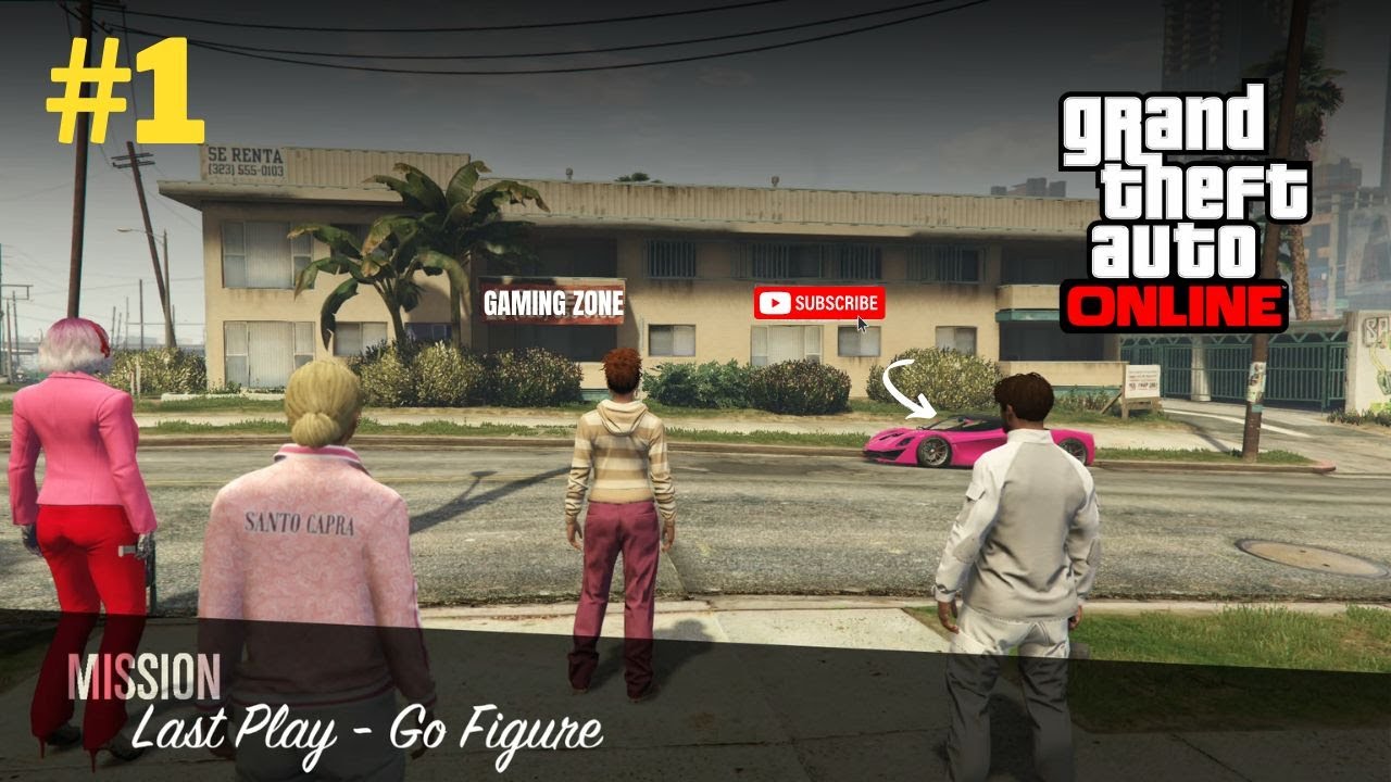 Grand Theft Auto V ONLINE Last Play Go Figure (GTA Online Gerald