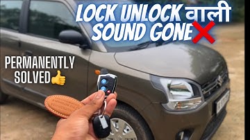 Permanently disable LOCK/UNLOCK sound in all Maruti Suzuki cars with NIPPON Central Locking System👍