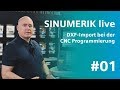 SINUMERIK live – Verwendung von DXF bei der CNC-Programmierung