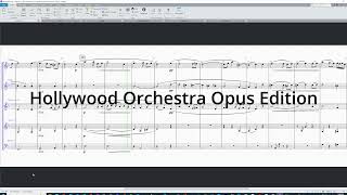 NotePerformer 4 | BBC SO CORE vs Hollywood Orchestra Opus Edition