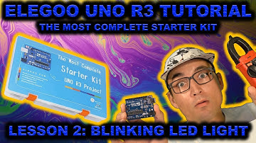 🔥 Elegoo R3 Uno Starter Kit Tutorial: Lesson 2 - BLINKING LED LIGHTS 🔥