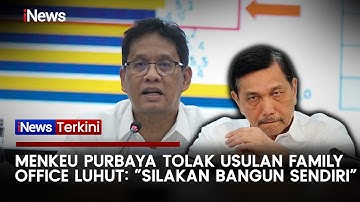 Menkeu Purbaya Ogah Danai Family Office Usulan Luhut: Bangun Aja Sendiri! | iNews Terkini (14/10)