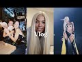 Halloween weekend shooting content trying wigs vlog   kamrin white