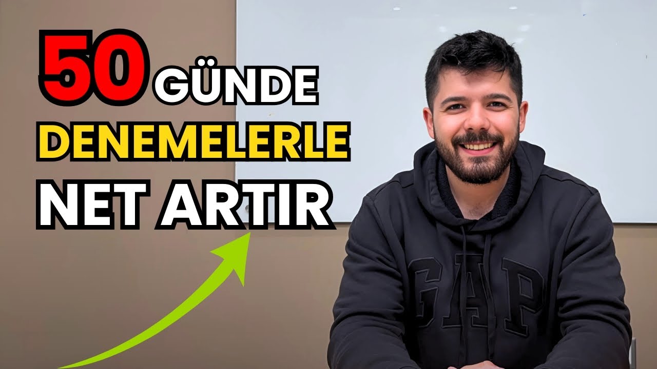YKS Son 50 Gün: Denemelerle YKS'yi Kazan 🚀  | En Özel Deneme Taktikleri 🔥 #yks2025