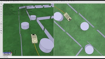 Autonomous vehicle simulation in V-Rep using Path-Optimizer