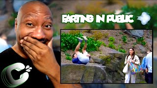Funny Fart Prank In New York Reaction