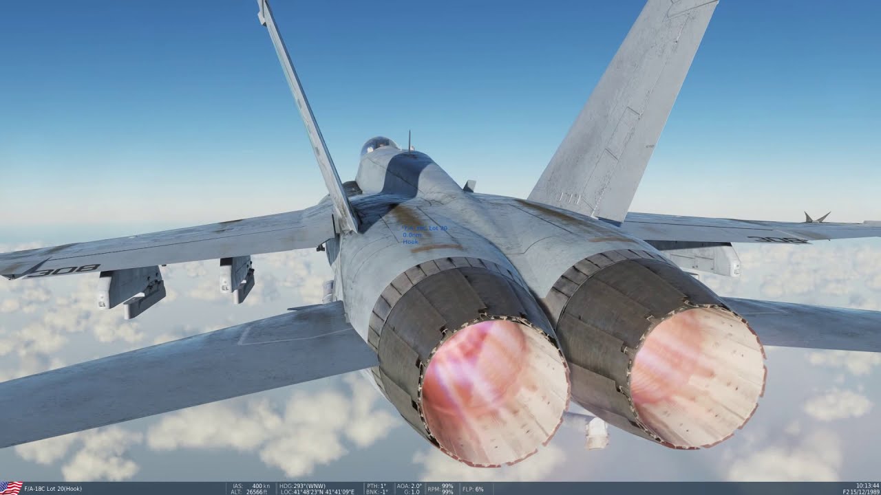 Digital Combat Simulator Hornet Campaign: Mission #4 'Fighter Sweep'