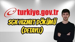 Sgk 4A Hizmet Dökümü Prim Günü Sorgulama - E-Devlet