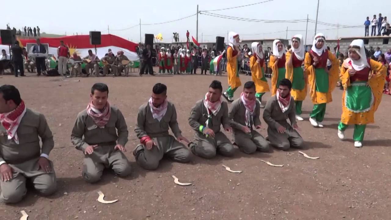 لوحة فلكلورية فرقة نارين كوركوسك