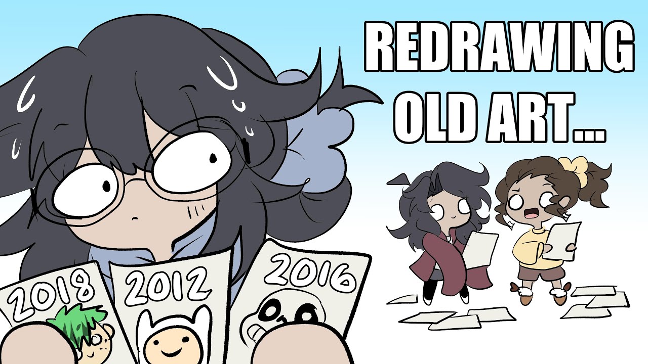 We Redrew Our OLD Art!