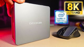 МОЩНЫЙ МИНИ-ПК 2023! Geekom Mini IT 11 INTEL CORE i7 11th GEN. Мини ПК.