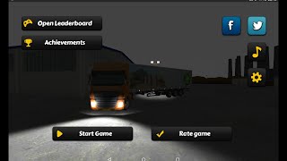 Night Truck 3D: Factory Parking No.10 screenshot 4