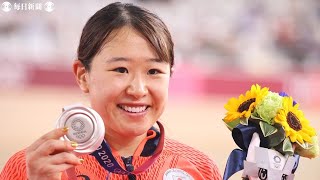 【スライドショー】梶原悠未が銀メダル　自転車女子で初のメダル　トラックオムニアム