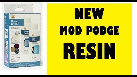 NEW MOD PODGE RESIN  #resin #kellydonovan #knittingandthings #plaidcrafts #modpodgeresin #modpodge