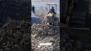 KUMATSU D21P Work With Dump Trucks 3604#shorts