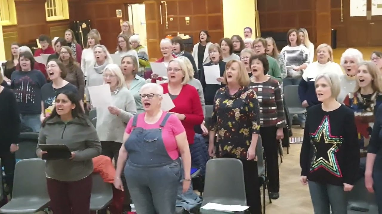 Guildford, Godalming and Farnham Rock Choirs sing 'A Thousand Years'