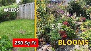 The 250 Sq Ft Garden Oasis - You Won’t Believe This Was a Weed Patch! | Frost to Flowers