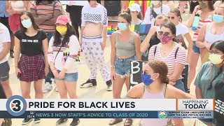 Pride for Black Lives rally at Wisconsin State Capitol