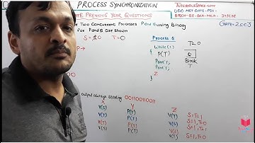 Q-7)- GATE-2003- Previous Year Question On Binary Semaphore In OS In Hindi | NET GATE Lectures