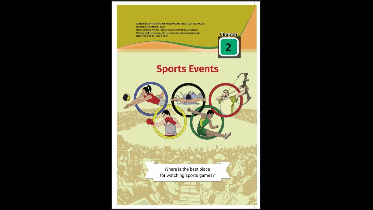 BAHASA INGGRIS KELAS 10 SMA/SMK/MA SEMESTER 1 CHAPTER 2 SPORT EVENTS
