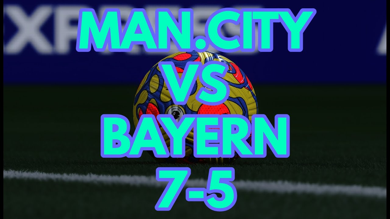 🏆28 DECEMBER 2021🏆FIFA 22 GIGI(MAN.CITY) VS GIO(BAYERN) 7-5 [4K PLAYSTATION 5]