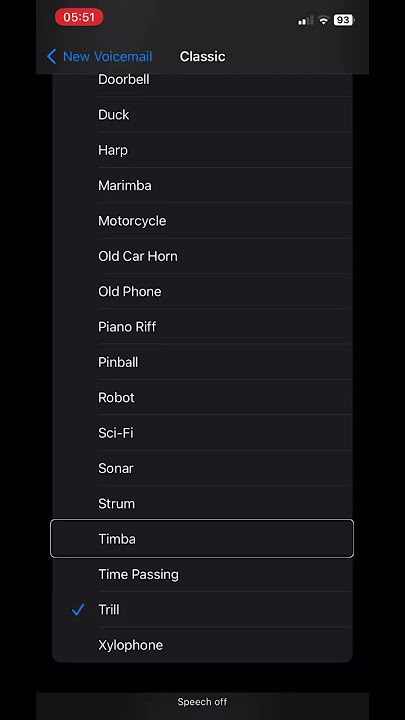 Trill, Apple iPhone classic ringtone