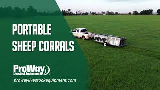 Portable Sheep Corrals: The Ultimate Mobile Solution for Sheep Handling