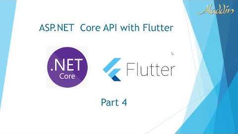 ASP.NET Core API with #Flutter Part 4