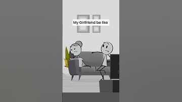 My girlfriend be like - Audio credit: @miss_snowwolf_jku  #comedy #marriage #marriedlife #animation