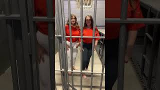 Behind bars ! @Redheadwinterr #skit #funny #fyp