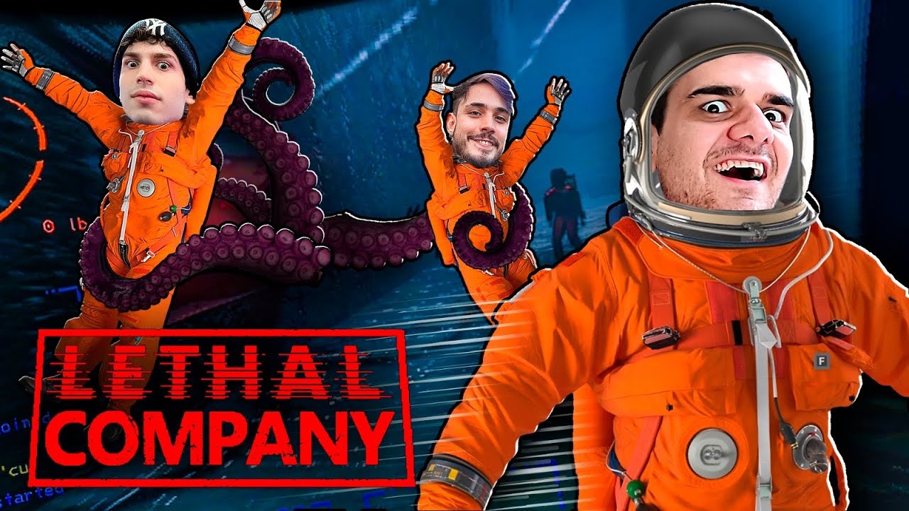 CORRE QUE O CHEFE TÁ P*T0 COM A GENTE! - Lethal Company c/Vx, Coelho e Fujinuma Gameplays Engraçadas