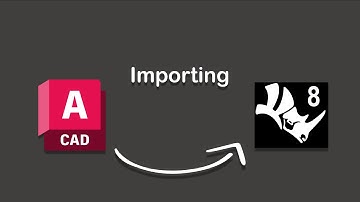 How to import an AutoCAD (.dwg) file to Rhino ? and fixing the troubleshooting you will face.