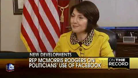 McMorris Rodgers Goes On The Record With Greta Van Susteren