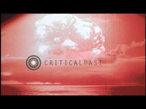 Operation Redwing Nuclear Test: Zuni HD Stock Footage