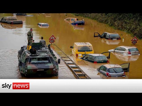Europe floods: 'It's absolutely uncertain at the moment'