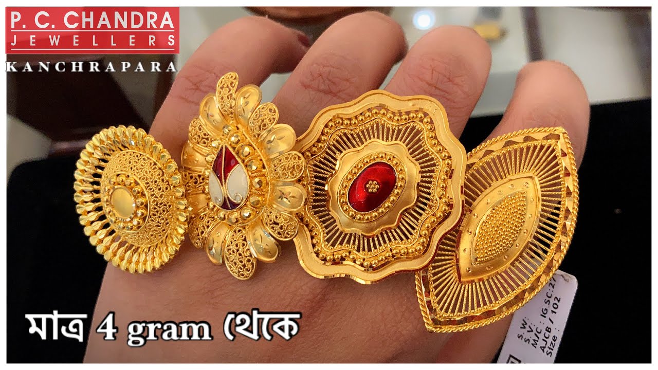 Buy Gold-Toned Rings for Women by P.C. Chandra Jewellers Online | Ajio.com