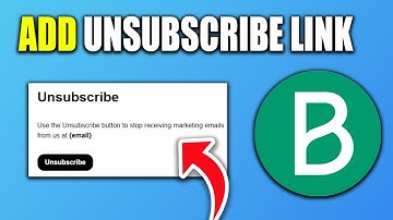 How To Add Unsubscribe Link In Brevo - Best Method