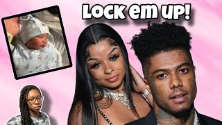 Blueface Post His Child’s Wee Wee on Twitter Showing Hernia, Chrisean tries to DRAG Keke Palmer
