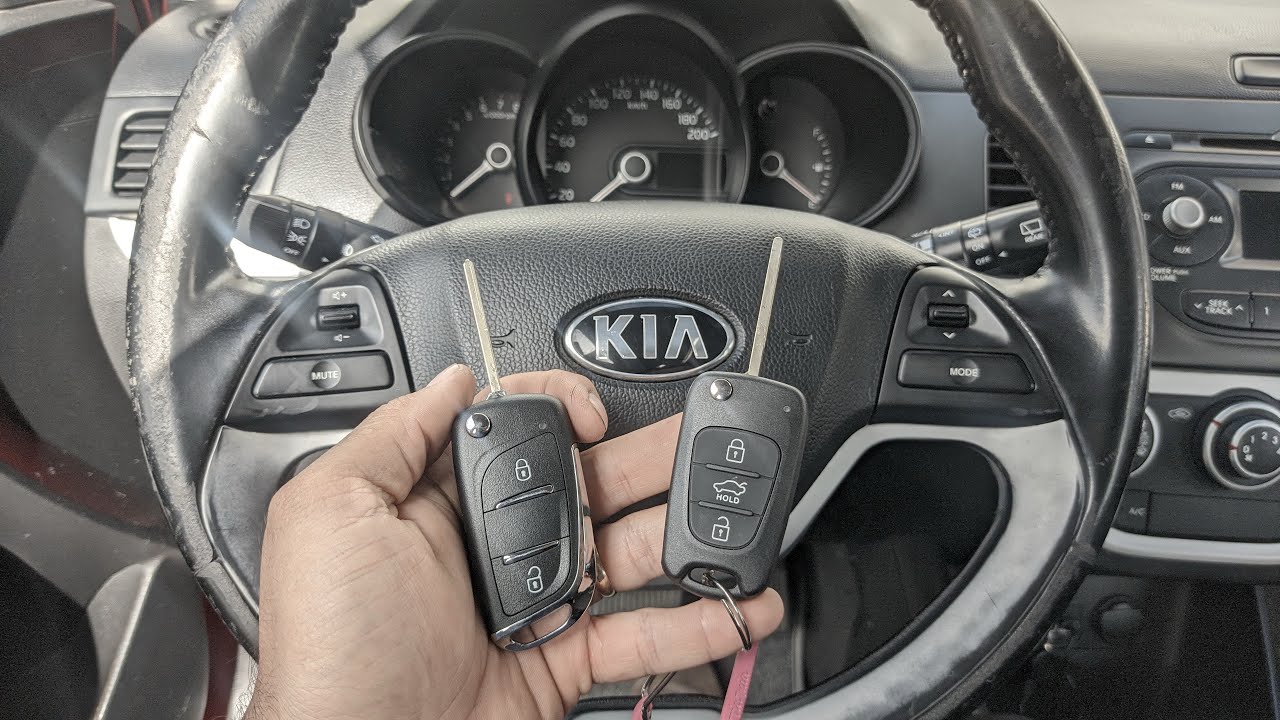 Programação Alarme Original de Fábrica Kia Picanto 2010 2011 2012 2013 Fazendo a Chave Canivete nova