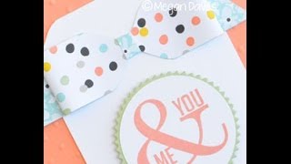 How to Make a Paper Bow Using the Envelope Punch Board
