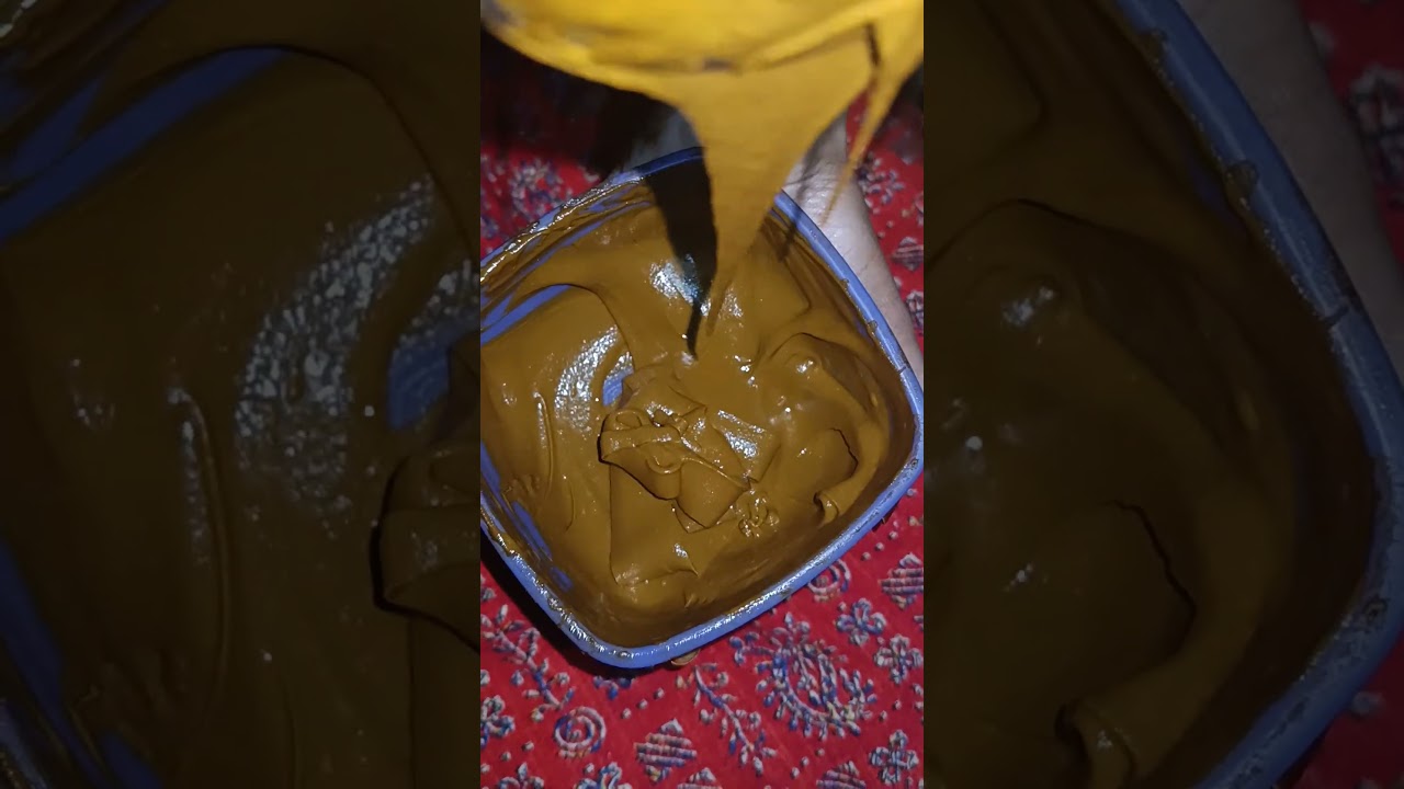 Organic paste making🌿🌿