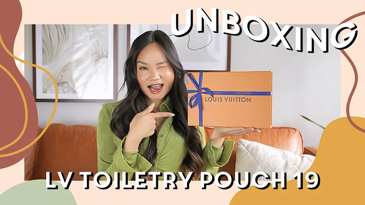 UNBOXING MY LOUIS VUITTON TOILETRY POUCH 19 (Not Discontinued) | Victoria Hui