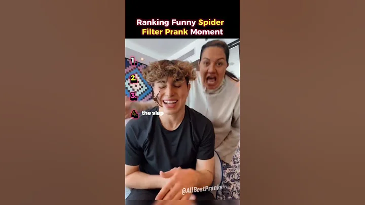 Ranking Funniest Spider Filter Prank Ever 😂