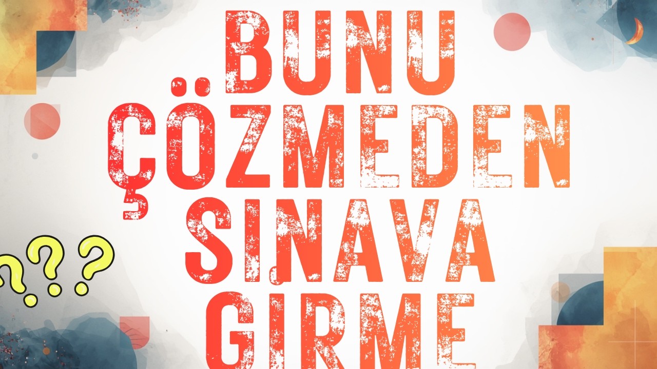 MUHTEŞEM BİR FONKSİYON SORUSU