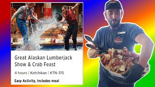 Ketchikan Alaska's Lumberjack Show & Crab Feast is a Must-See!